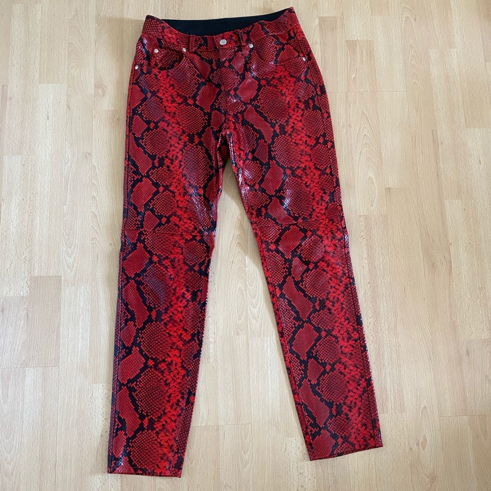 Leather pants H&M Studio